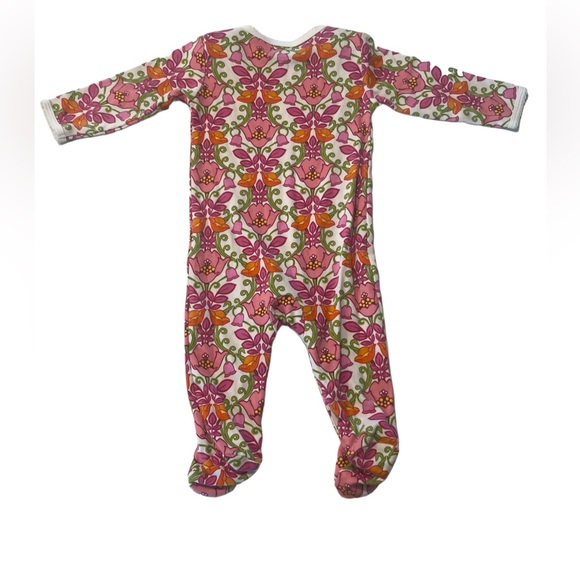 Vera Bradley floral sleeper bodysuit size 6-9 months - Picture 2 of 4